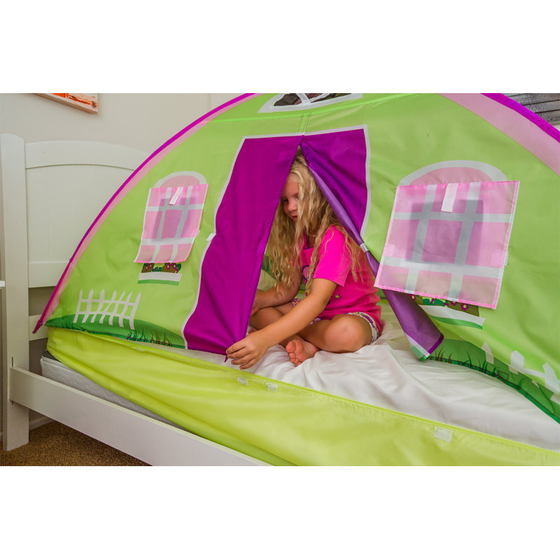 Pacific Play Tents Cottage Bed Play Tent with Carrying Bag Reviews Wayfair